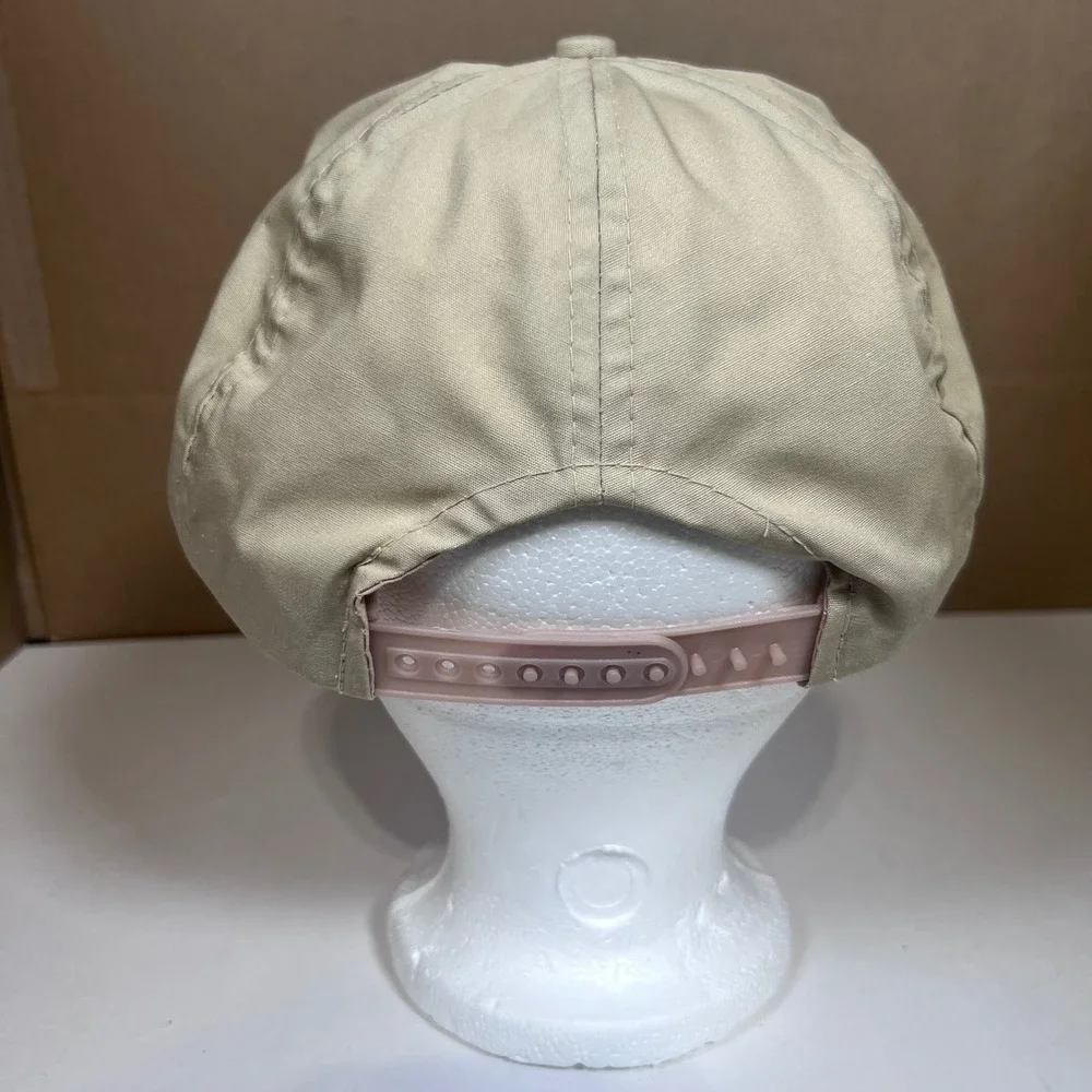 Vintage Chemi-Trol Chemical Co Snapback Hat Tan Rope Trucker‎ Cap